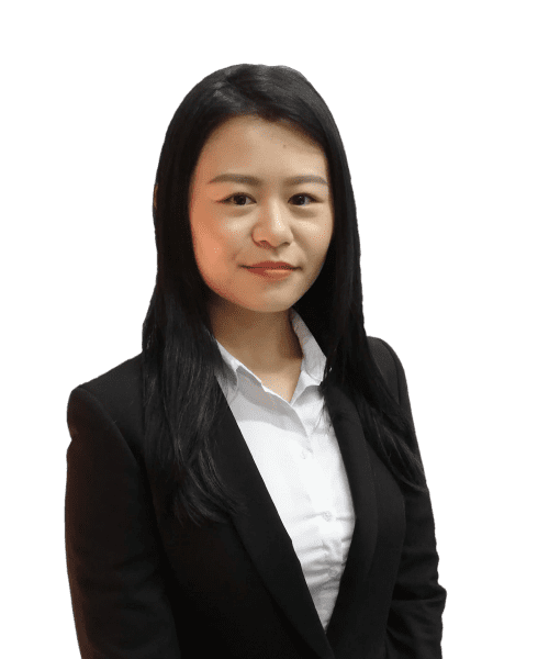 A portrait of Christie Ling Chui Lin a lawyer at Goik Ramesh & Loo